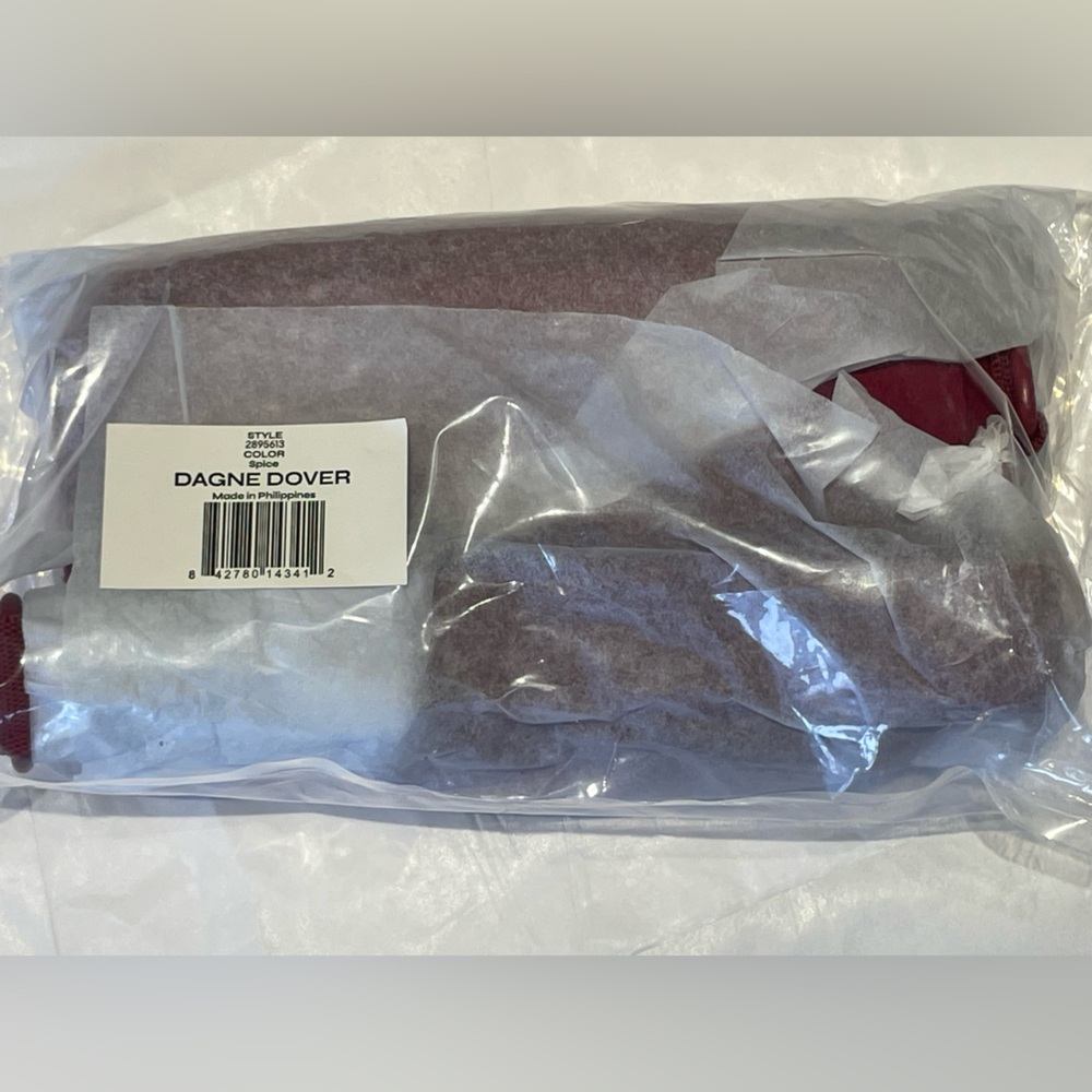 Sephora x Dagne Dover Mara Phone Sling Burgundy Maroon Wine NWT - Picture 13 of 14